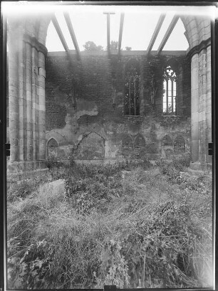 Erfurt. Ruine der Barfüßerkirche. Inneres