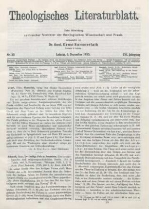 369-371 [Rezension] Schmidt, Hans, Der heilige Fels in Jerusalem