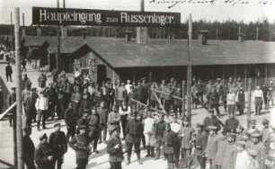 Haupteingang zum russischen Kriegsgefangenenlager Könicksbrück