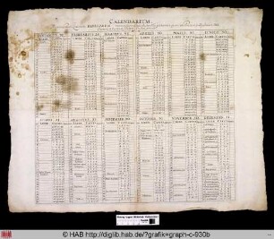 Calendarium