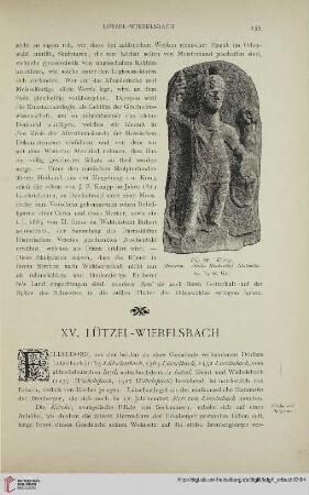 XV. Lützel-Wiebelsbach