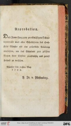 Approbation