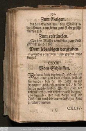 CXCIII. Vom Schleiffen.