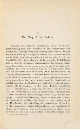 Fahrlässigkeit und Unfallsgefahr