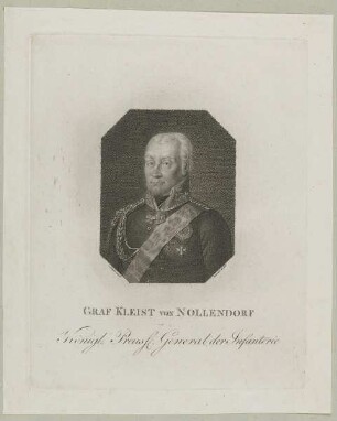 Bildnis des Grafen Kleist von Nollendorf