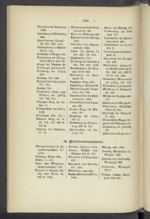 III. Personennamen