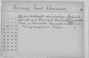 Karkettel, Christoph Heinrich - Karl II., Münsterberg-Oels, Herzog
