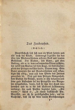 Tausend eine Nacht : Arabische Erzählungen, 15. Tausend eine Nacht : Arabische Erzählungen