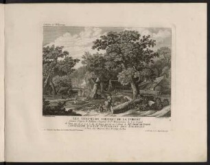 30r-30v, Blatt 2: Les chasseurs sortant de la forest