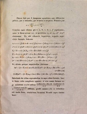 De mutua mathesis et astronomiae inter se relatione meditationes nonnullae. V