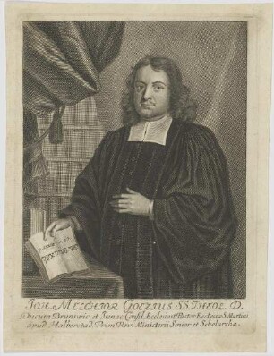 Bildnis des Joh. Melchior Goezius