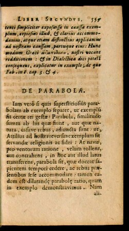 De Parabola.