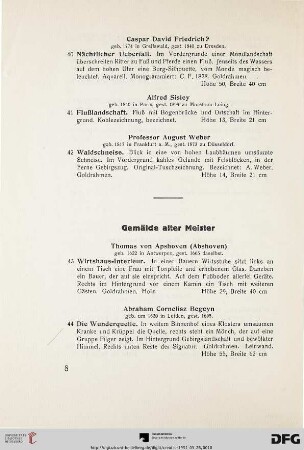 Gemälde alter Meister (Nr. 43-99)