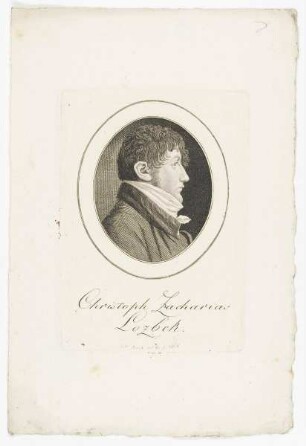 Bildnis des Christoph Zacharias Lozbek