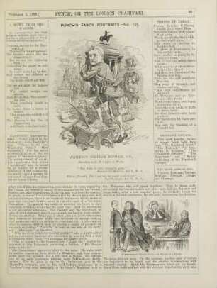 Punch's fancy portraits. - No. 121