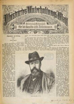 Illustriertes Unterhaltungsblatt : belletristische Wochenschrift für die Familie und jedermann. 1877, 1877 = Jg. 4