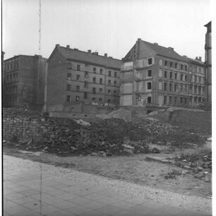 Negativ: Gelände, Frobenstraße 7, 1952