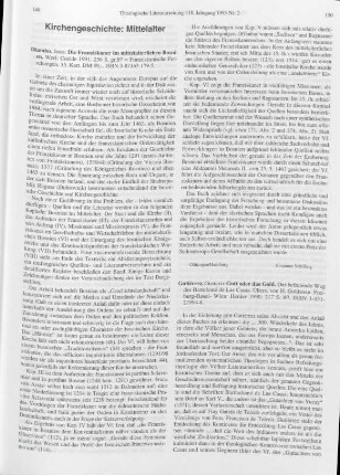 150-151 [Rezension] Gutiérrez, Gustavo, Gott oder das Gold