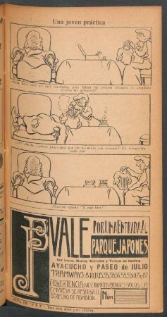 Un joven práctica - [Cómic]