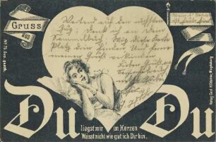 Du, du liegst mir im Herzen [...]