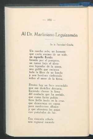 Al Dr. Martiniano Leguizamón