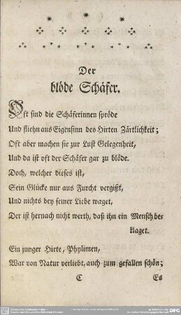 Der blöde Schäfer