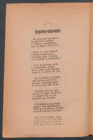 Esquina y esquinazo