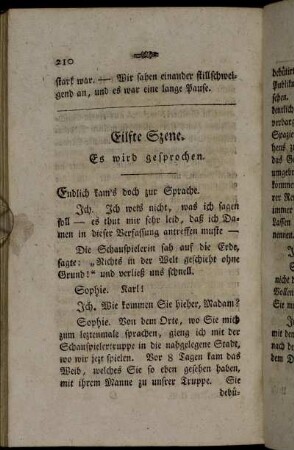 Eilfte Szene. Es wird gesprochen.