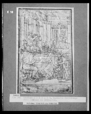 Jesu Salbung in Bethanien