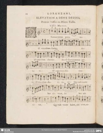 VIII. O sacramentum pietatis
