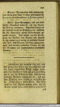 Fortsetzung dieses Gesprächs