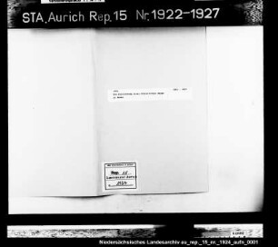 Die Einrichtung einer öffentlichen Waage in Nesse