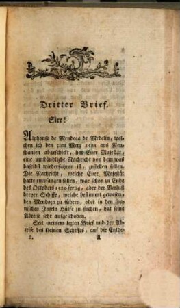 Die Eroberung von Mexico, in Briefen an Kaiser Carl den Fünften. 2