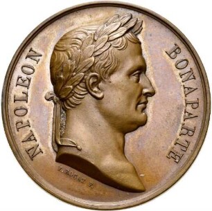 Medaille auf die Schlacht bei Waterloo 1815