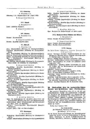 Schulaufsicht über die landwirtschaftlichen Berufs- und Fachschulen; hier: Stundenpläne : [Erziehung] ; [Für das Reich] ; [Amtliche Erlasse] ; [Amtlicher Teil]