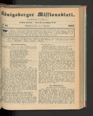 No 12. 1897.