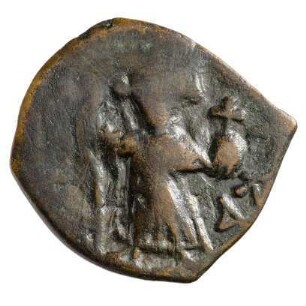 Münze, Follis, 641 - 668