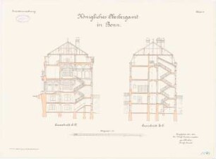 Oberbergamt, Bonn: Querschnitte 1:100