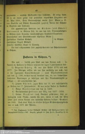 Pastoren un Göhren