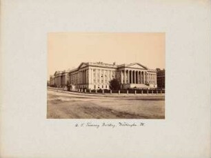 United States Treasury Building, Washington: Ansicht