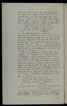 Pachtvertrag über den Universitätsbier- und Brantweinschank von 1847 bis 1859.