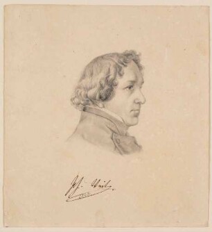 Bildnis Veit, Philipp, Maler