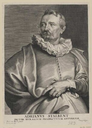 Bildnis des Adrianvs Stalbent