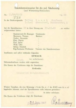 Bauch, Walter
