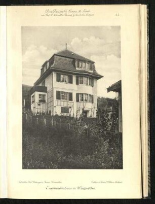 Einfamilienhaus in Winterthur
