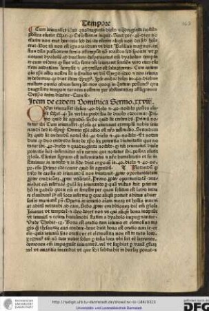 Item de eadem dominica, sermo xxviii.