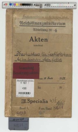 Krankenhäuser für Geschlechtskranke