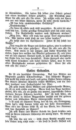 Gottes Gedanken