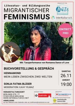 Literatur- und Bildungsreihe Migrantischer Feminismus: Buchvorstellung Mein Leben zwischen zwei Welten