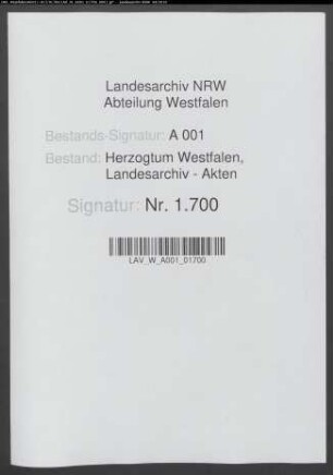 Feststellung des Judengeleits, Ausweisung überzähliger Juden, einzelne Judengeleite